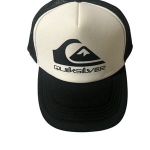 Quiksilver Classic Black and White Cap